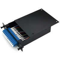 Module de cassette optique en fibre pour équipement de distribution MPO, boîtier de sortie ventilé, 10 Gbit/s, 40 Gbit/s, 100 Gbit/s, avec conception extractible