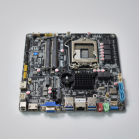 NOUVELLE Carte mère Mini-ITX fine LGA1200 compatible avec les processeurs Intel de 10e et 11e génération, 2X DDR4 SO-DIMM NVMe NGFF M.2 H510 ITX