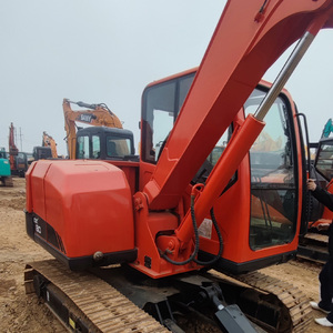 รถขุดไฮดรอลิกขนาดเล็ก Doosan DX80 8 ตัน มือสองคุณภาพสูง นำเข้าจากเกาหลี ปี 2023 ใช้งานน้อย ขายพร้อมเครื่องยนต์ เกียร์ ปั๊ม และมอเตอร์ - Product Image 4