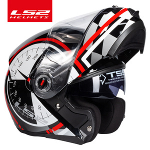 <span class=keywords><strong>Casco</strong></span> de Motocicleta Abatible de Doble Lente <span class=keywords><strong>LS2</strong></span> ABS para Hombre y Mujer, Antivaho, en Gris, Universal, para Todas las Estaciones, Modelo <span class=keywords><strong>FF370</strong></span> - Product Image 4