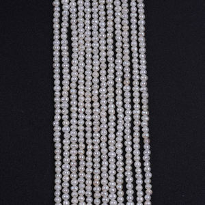 2-2,5mm weiße Kartoffel form Natürliche Süßwasser perlen perlen für die Schmuck herstellung - Product Image 1
