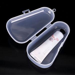 Transparent PP Storage <b>Box</b> 13.5x7.4x4.8cm Flip Top Covered General Packaging Baby Organizing Container - Product Image 4