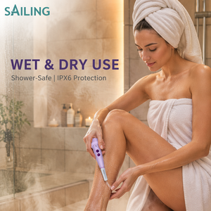 SE5-1013-2SAILING 2026 Depiladora <span class=keywords><strong>Eléctrica</strong></span> para Mujer, Recargable, Inalámbrica, Resistente al Agua, para Bikini y Cuerpo, con Una Sola Cuchilla - Product Image 3