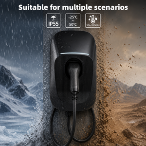Estación de Carga para Vehículos Eléctricos de 22kW, <span class=keywords><strong>Wallbox</strong></span> de 11kW y 7kW, Tipo 2, Tipo 1, GBT, Cargador Inteligente para Coches Eléctricos, <span class=keywords><strong>Precio</strong></span> al por Mayor - Product Image 2