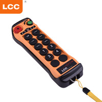Télécommande sans fil industrielle Q1010 LCC pour pont roulant, UHF, 2 vitesses, étanche
