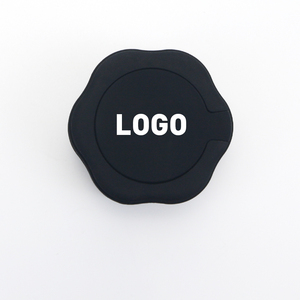 Logo Custom 2-Part Silicone <b>Herb</b> <b>Grinders</b> for Tobacco Flower Grinding with Built-in Compartment Cigarette Rolling Paper Smoking - Product Image 3