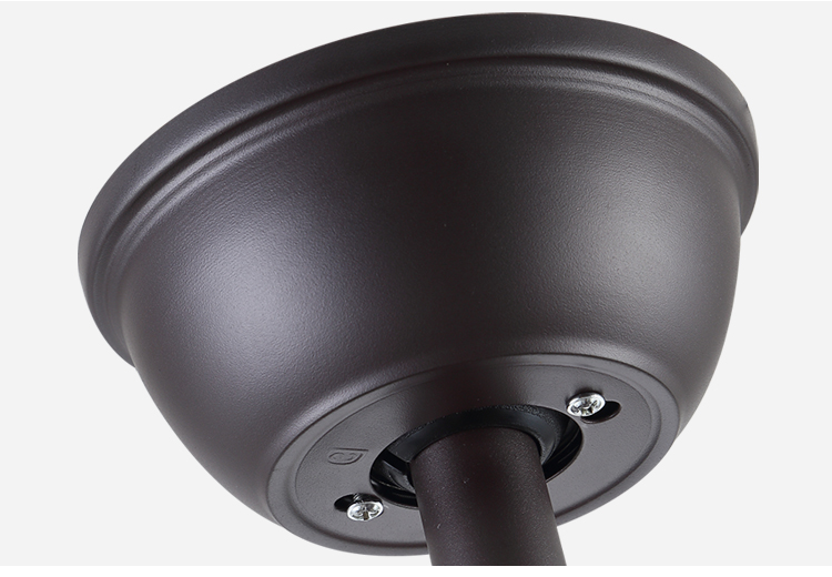 Breezelux black color ABS blades home decorative smart ceiling fan with remote control