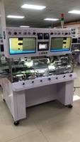 Machine de réparation d'écrans de télévision LED LCD, d'ordinateurs portables et de panneaux d'affichage Silman CR-880DH-19M à double tête PLC pour le collage ACF, COF, TAB, FPC, COG, FOG