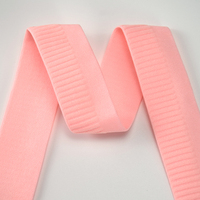 Bande élastique en polyamide côtelée de 27 mm de haute qualité pour bretelles de soutien-gorge, confortable et antidérapante