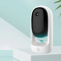 Jouet interactif automatique pour chat avec pointeur laser et caméra 1080P, contrôle par application, voix bidirectionnelle pour chats et chiens