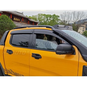 Barandas Antilluvia StarNav Anchas y Reforzadas para Ford RANGER T9, Tiras Decorativas para Ventanas - Product Image 6