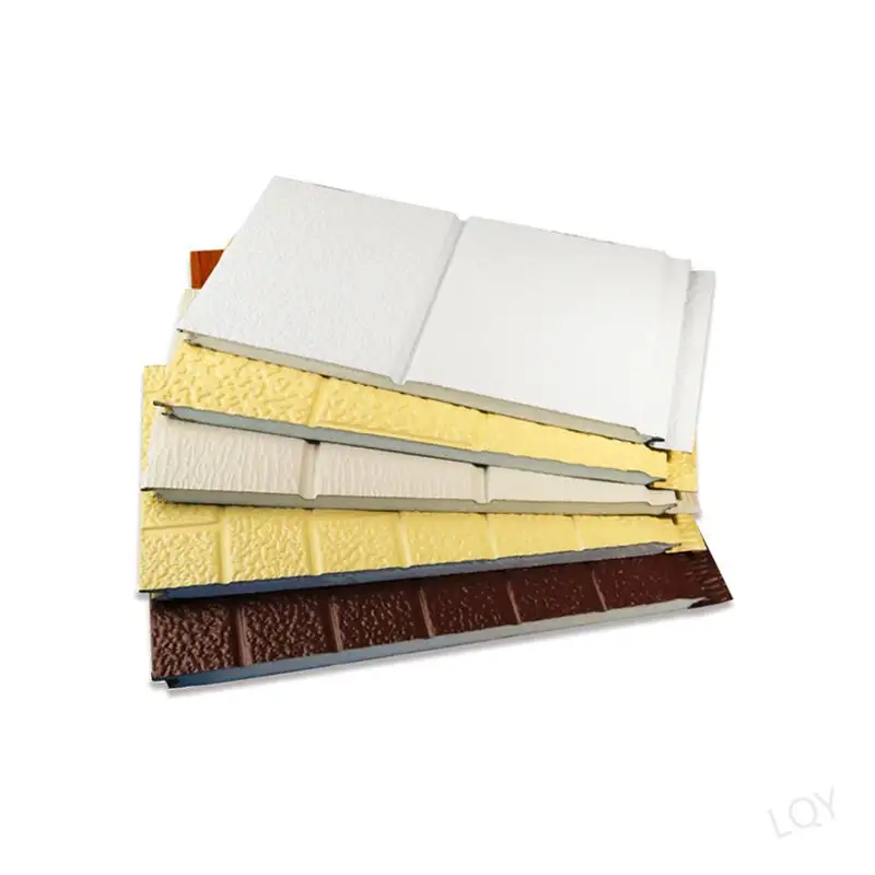 Pu Sandwich Panel Fire Proof Interior Decorative Exterior Wall Cladding Sandwich Panels For Construction Insulation fireproof