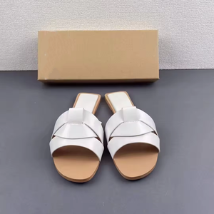 Women's Fashion Trend Open Toe Breathable and Lightweight Casual Cross-Strap Design New Sandals Beach <b>Slippers</b> Sports <b>Slippers</b> - Product Image 3