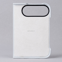 Étui en cuir vegan de qualité supérieure Trogonic pour iPhone Duo avec anneau magnétique intégré, coque arrière protectrice antichoc