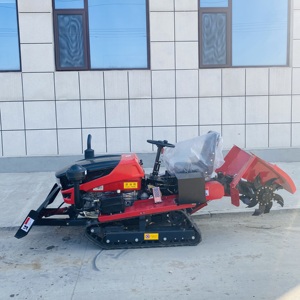 Factory Price 25hp/30hp/35hp/50hp/80hp Rotary Tiller Remote Control Crawler Automatic in <b>Cultivators</b> - Product Image 6