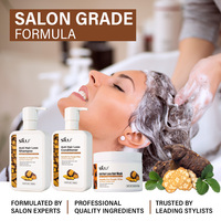 Gingembre Polygonum Multiflorum Cacumen Platycladi Anti-prurigineux Réparateur Anti-pelliculaire Anti-chute de cheveux Shampooing 250ml