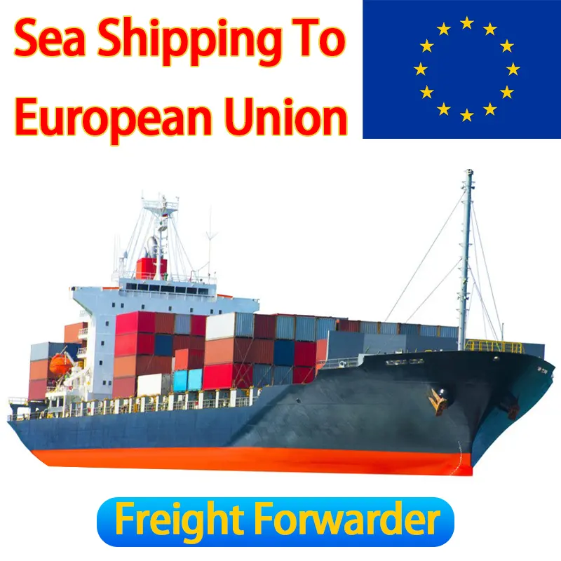 Seefracht versand nach Großbritannien IT-Spediteur nach Europa Versand container 40ft Fracht agent nach Rotterdam