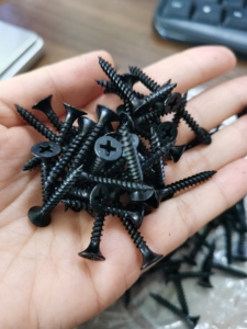 C1022A Nhà Máy Cung Cấp 3.5*25Mm Giá Xuất Xưởng Phillips Vít Vách Thạch Cao Đầu Bugle Màu Đen - Product Image 3