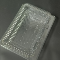 Boîte en plastique transparente d'ANIMAL FAMILIER Offres Spéciales pour la nourriture et le conteneur d'emballage de boulangerie pour l'emballage alimentaire