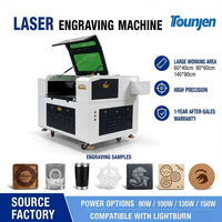Machine de gravure et de découpe au laser CO2 9060/4060/1390 pour acrylique, bois, pierre, cuir, tissu - Refroidissement par eau, haute puissance 60W-150W