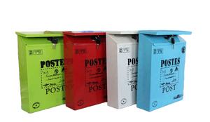 Caja <span class=keywords><strong>de</strong></span> opinión <span class=keywords><strong>de</strong></span> hierro creativa, caja <span class=keywords><strong>de</strong></span> hoja <span class=keywords><strong>de</strong></span> hierro para colgar en la pared, caja <span class=keywords><strong>de</strong></span> <span class=keywords><strong>correo</strong></span> electrónico bloqueada <span class=keywords><strong>de</strong></span> estilo pastoral americano, decoración europea y americana - Product Image 3