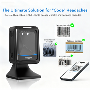 OEM <strong>2D</strong> Desktop Auto 1D <strong>2D</strong> PDF417 <strong>Data</strong> <strong>Matrix</strong> Bar <strong>Code</strong> Reader Barcode Reader with Buzzer - Product Image 5
