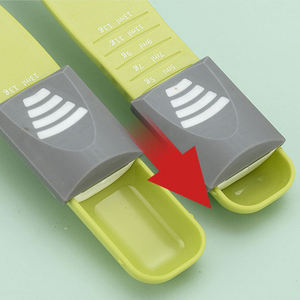Gadget <span class=keywords><strong>de</strong></span> cocina para hornear, medición ajustable <span class=keywords><strong>de</strong></span> doble cabeza, plástico WPC, cuchara medidora <span class=keywords><strong>de</strong></span> café y <span class=keywords><strong>sal</strong></span>, herramientas <span class=keywords><strong>de</strong></span> medición para hornear - Product Image 5
