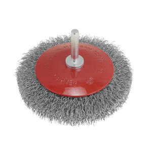 Abrasifs, brosses métalliques, brosse conique FERVI avec tige - Product Image 1