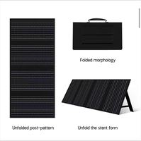 Module solaire monocristallin pliable 60W, étanche IP67, panneau de charge solaire portable pour station d'alimentation extérieure, OEM ODM