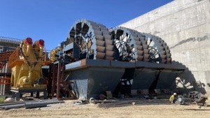 Machine à laver le sable à roues FCSC-4020 de marque Fong Chuan fabriquée à Taiwan état neuf - Product Image 5