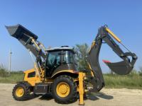 Goodway Zebra 4x4 Wheel Backhoe Loader Euro 5 Sesuai Standar EPA Mesin YUNNEI/CUMMINS 57kW Kapasitas Bucket 0.7m Pompa Operasi Tinggi