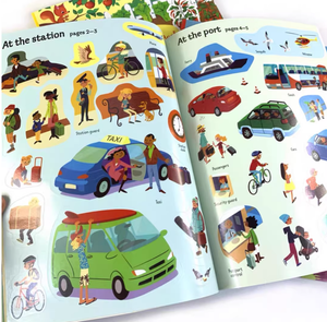 Libro <span class=keywords><strong>de</strong></span> pegatinas personalizado <span class=keywords><strong>en</strong></span> inglés para niños, libro <span class=keywords><strong>de</strong></span> cuentos para bebés con escenas <span class=keywords><strong>en</strong></span> inglés, libro <span class=keywords><strong>de</strong></span> imágenes educativo con pegatinas para niños, impresión <span class=keywords><strong>de</strong></span> <span class=keywords><strong>libros</strong></span> <span class=keywords><strong>de</strong></span> pegatinas. - Product Image 4