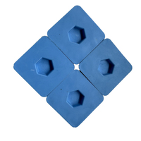 Alfombra de Goma Absorbente de Impactos para Pisos de Madera en Estadios de Baloncesto, Almohadilla de Goma Aislante para Pisos Flotantes, Almohadillas Deportivas Antivibración