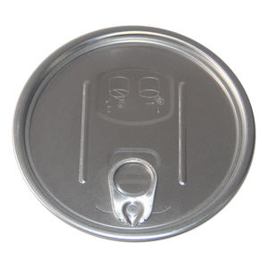 Düşük adedi alüminyum B64 kapak halkası çekme Tab B64 hafif ağırlıklı Sot Can içecekler için kolay açık uç - Product Image 3