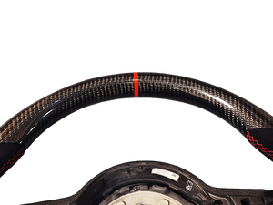 Volante Deportivo Modificado de Fibra de Carbono y Cuero para E85 E86 E89 Z4 M4 M3 M5 - Product Image 4