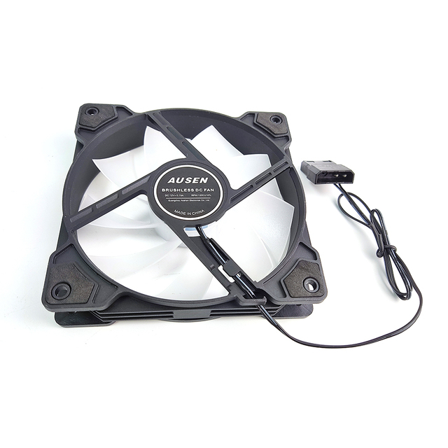 Colorful chassis fan 12CM silent CPU heat sink fan air-cooled large 4P desktop computer heat sink for fan
