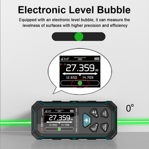 INKERSI Télémètre laser double rechargeable, mesure de distance bilatérale 120m 200m, ruban à mesurer numérique, outil de mesure d'angle - Product Image 6