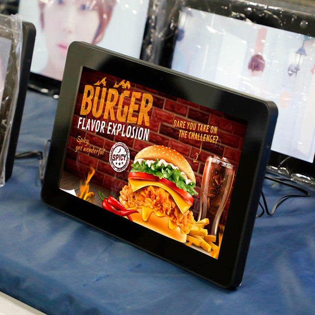 Android Wifi 10.1 13.3 15.6 Inch Wall Mount Advertising Screen Video Player Digital Signage LCD Display