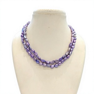 Collar de moda con estilo clásico y sencillo de perlas de Tres capas para mujeres y niñas, bodas, compromisos y ropa de fiesta - Product Image 2