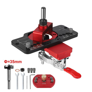 CNSPEED Foret pour trous de charnière 35 mm en alliage d'aluminium, outil de perçage du bois, assistant d'installation de portes d'armoires - Product Image 4