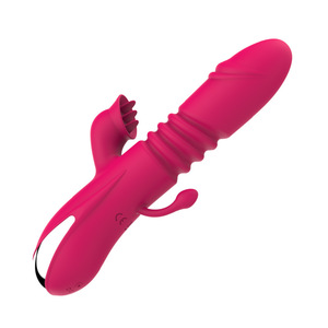 Delovetoy mainan seks dewasa silikon tongkat Vibrator kelinci penghisap berputar Stimulator 2 in 1 penjualan terbaik baru untuk wanita - Product Image 1