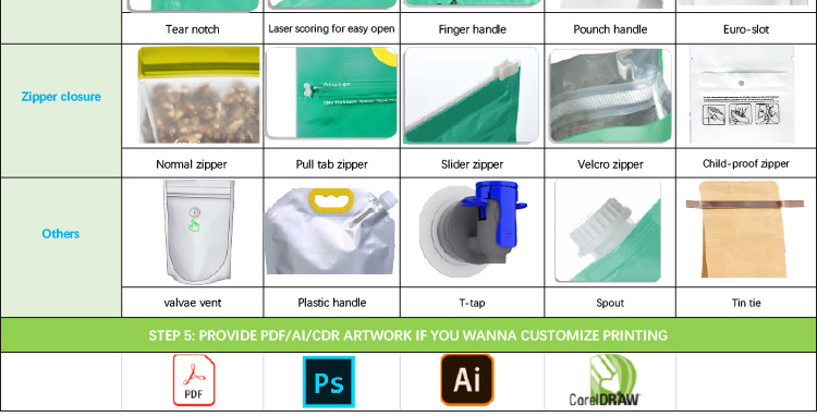 Aluminium Foil Bags Stand Up Pouch With Window For Children'S Toys, Coffee, Snacks, Sweets Containers