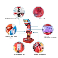 Meilleure vente de machine de boxe dragon d'amusement pour enfants jeu de sport commercial machine de jeu d'arcade de boxe à pièces