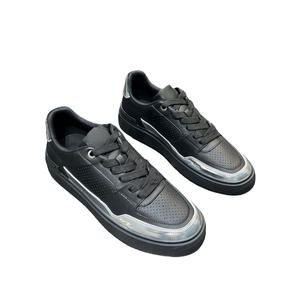 Zapatillas Casuales de Diseño con Detalles Brillantes y Tela Perforada, Suela Gruesa, para Uso Diario Urbano, Forro de Malla, Antideslizantes, Versión Superior - Product Image 3