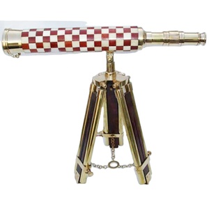 Telescopio de Mesa Náutico Moderno de Latón Negro de 6 Pulgadas, Mayorista y Exportador, Producto de Alta Calidad en Venta - Product Image 3