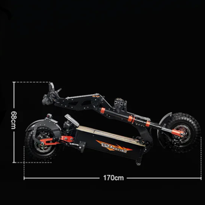 Nuevo Scooter X7 de Doble Motor, Portátil, Todoterreno, 55 mph, Rápido, de Dos Ruedas para Adultos con Asiento, Scooter X7 con Asiento - Product Image 4