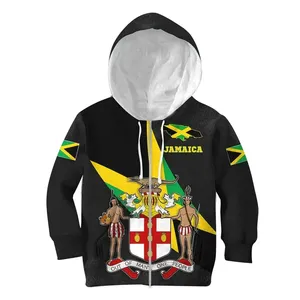 The Most Popular Jamaica Hoodie Kid Wholesale China Factory Hot Selling Quality Brand New Customized Hoodies For Children Sales