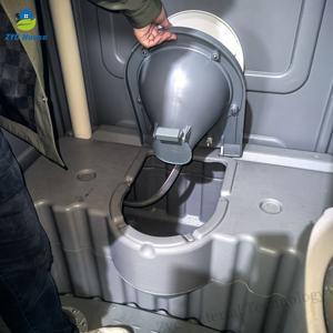 Portable luxe <span class=keywords><strong>toilettes</strong></span> remorque Mobile automatique autonettoyant toilette publique pour parc Camping en plein air salle de bain douche - Product Image 4