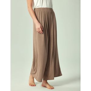 Pantalones de Pijama Anchos Personalizados para Mujer con Bolsillos, Ropa de Dormir de Modal de Bambú, Pantalones de Descanso para Mujer - Product Image 2