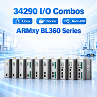 Contrôleur industriel ARMxy BL360 Series I.MX8M Mini Quad 1.6GHz avec 34290 combinaisons E/S, compatible Linux Docker Node-RED pour vision industrielle et AGV